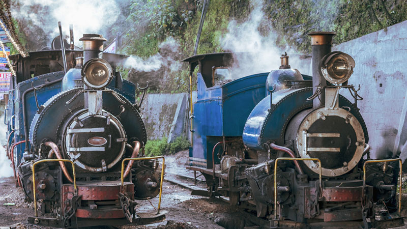 Himalayan Steam Train in Darjeeling